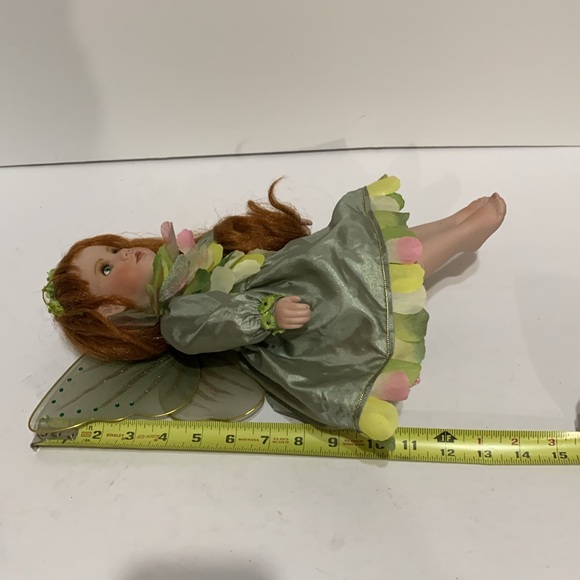 Fairy doll red head porcelain collectible display figurine - Picture 15 of 16